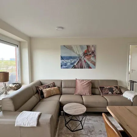 Apartment Deichblick 6 In Norddeich- Urlaub Mit Meerblick Am